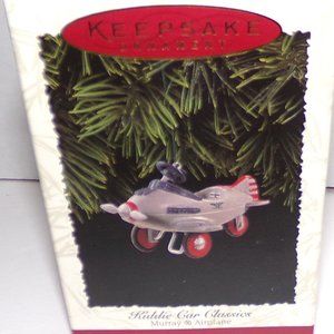 HALLMARK KEEPSAKE ORNAMENT "MURRAY AIRPLANE" KIDDIE CAR CLASSIC! THIS IS SO COOL